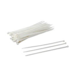 Cintillo de amarre Nylon 9x600mm Blanco x 100 unidades